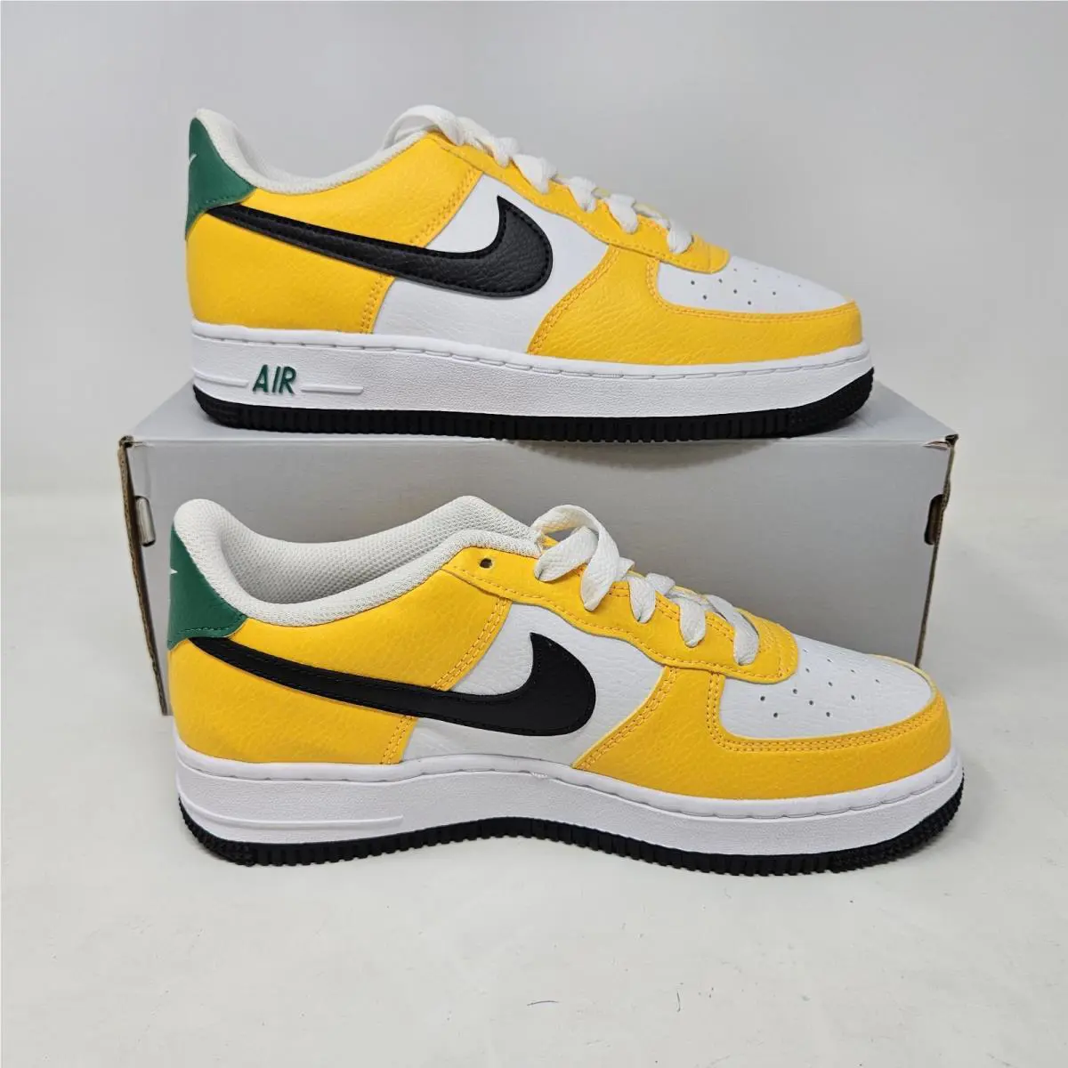 Nike shoes - Nike Air Force 1 - Air Force - FN8008-700 - University Gold/Malachite/Black (UPC: 196609228003) 0