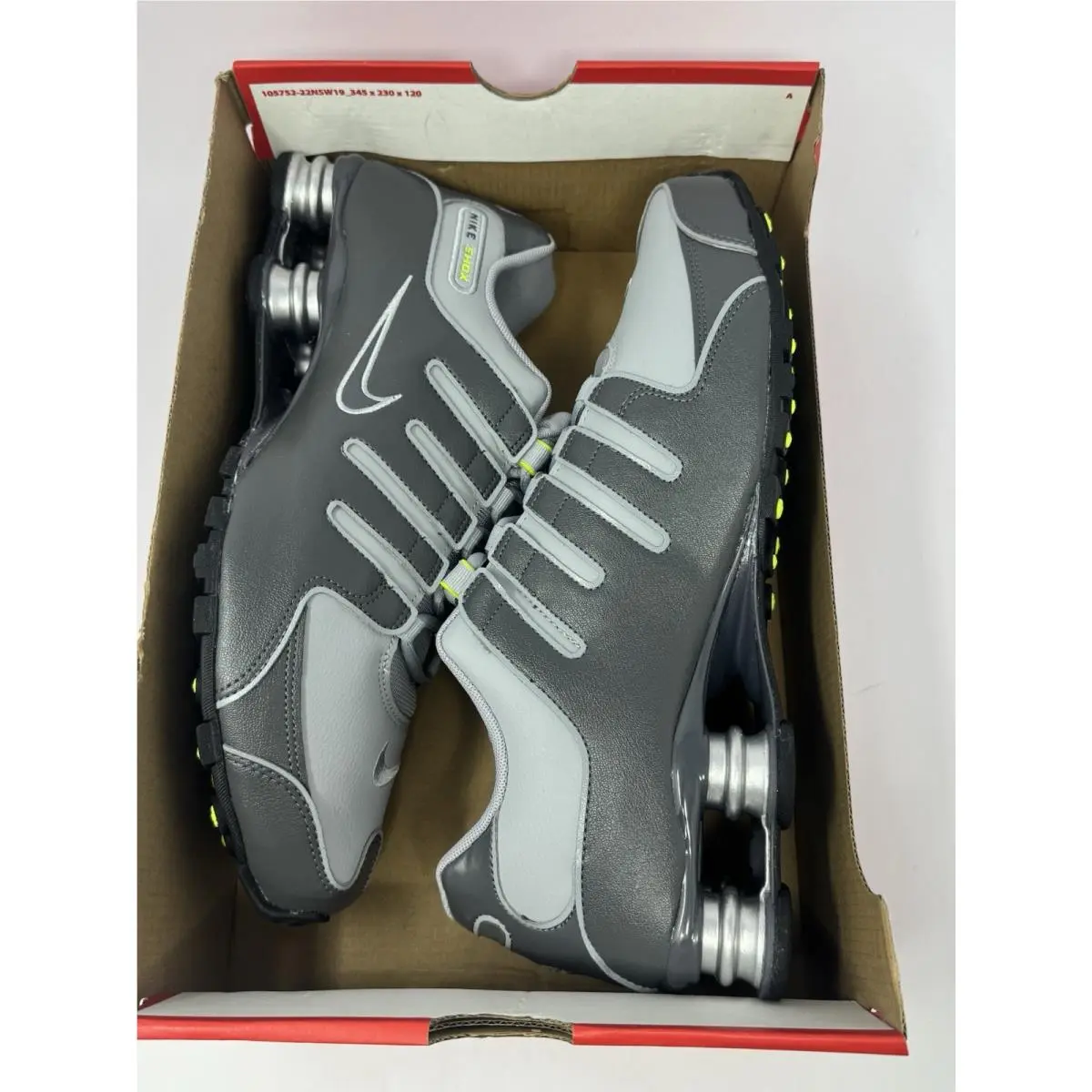 Nike shoes - Nike Shox NZ - Shox - 378341-009 - Gray 4