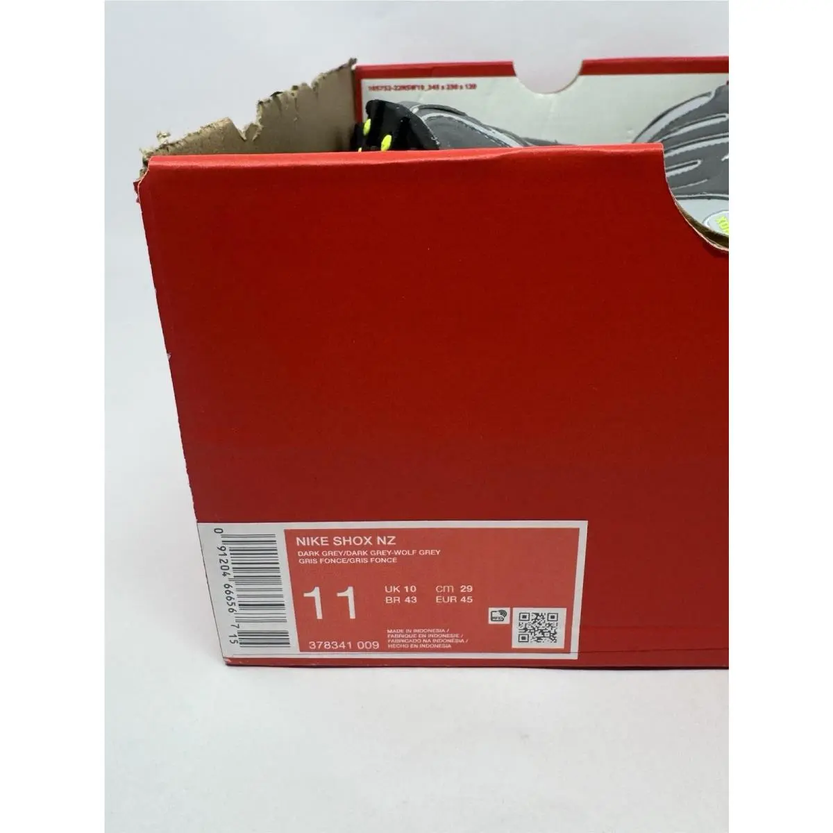 Nike shoes - Nike Shox NZ - Shox - 378341-009 - Gray 6