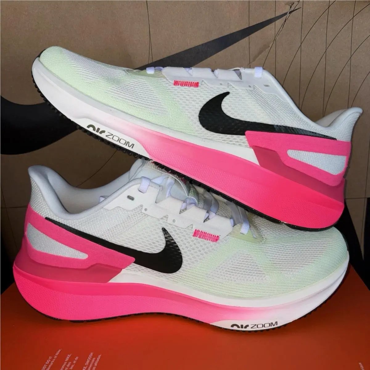 Nike shoes - Nike Air Zoom Structure - Air Zoom Structure - 7451 - Pink 0