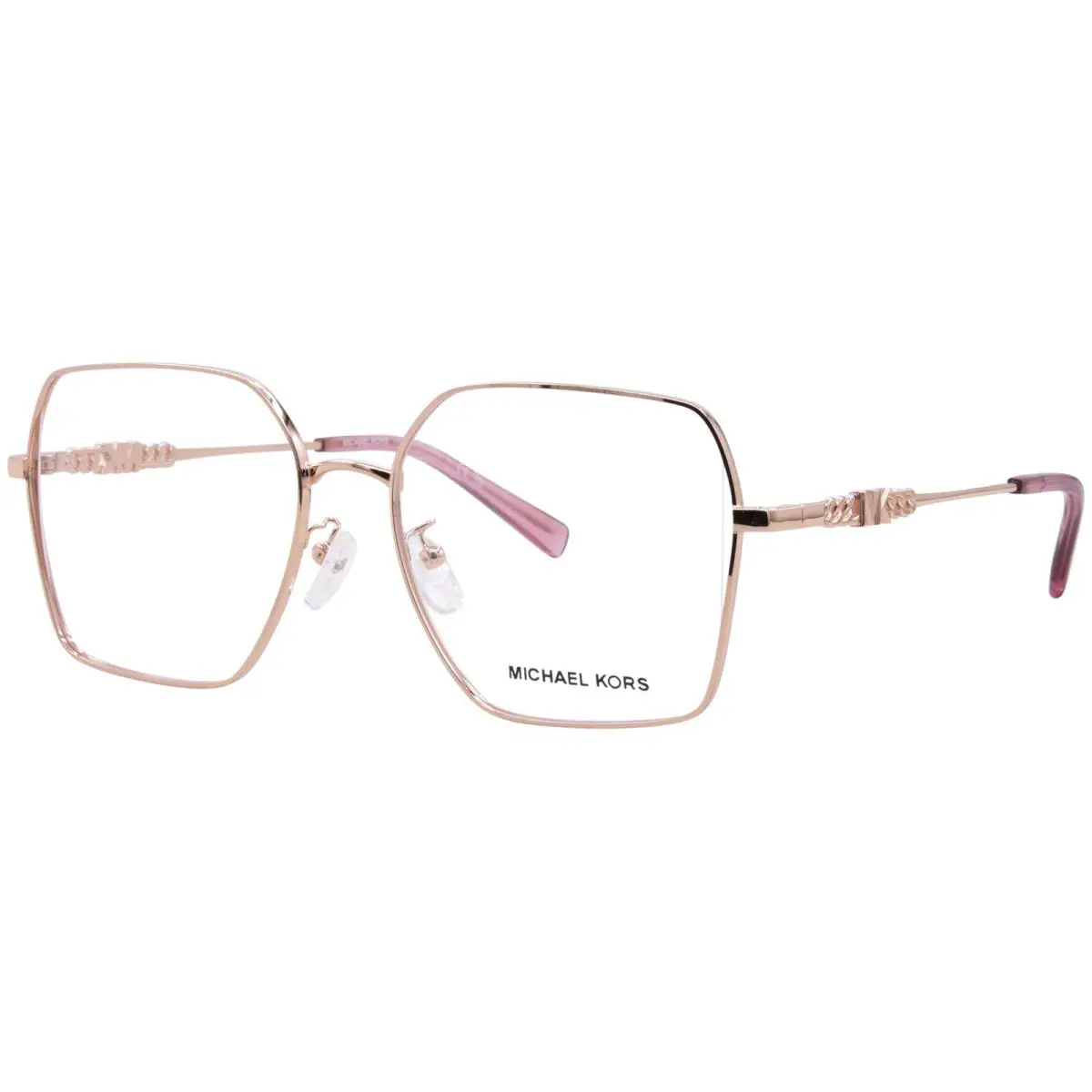 Michael Kors Yunan MK3082D 1108 Eyeglasses Women`s Rose Gold Full Rim 55mm