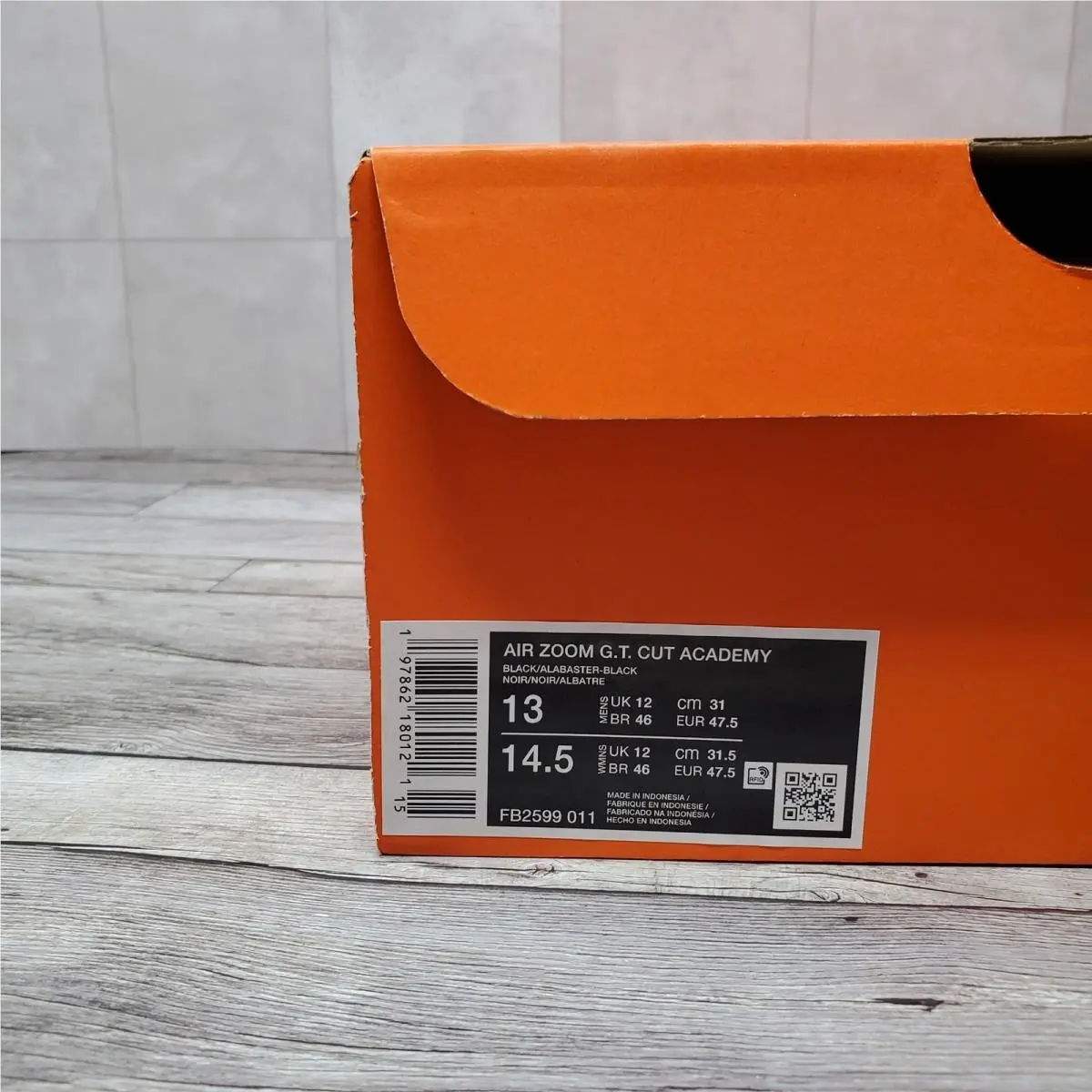 Nike shoes - Nike Air Zoom G.T. Cut Academy - FB2599-011 - Black 8