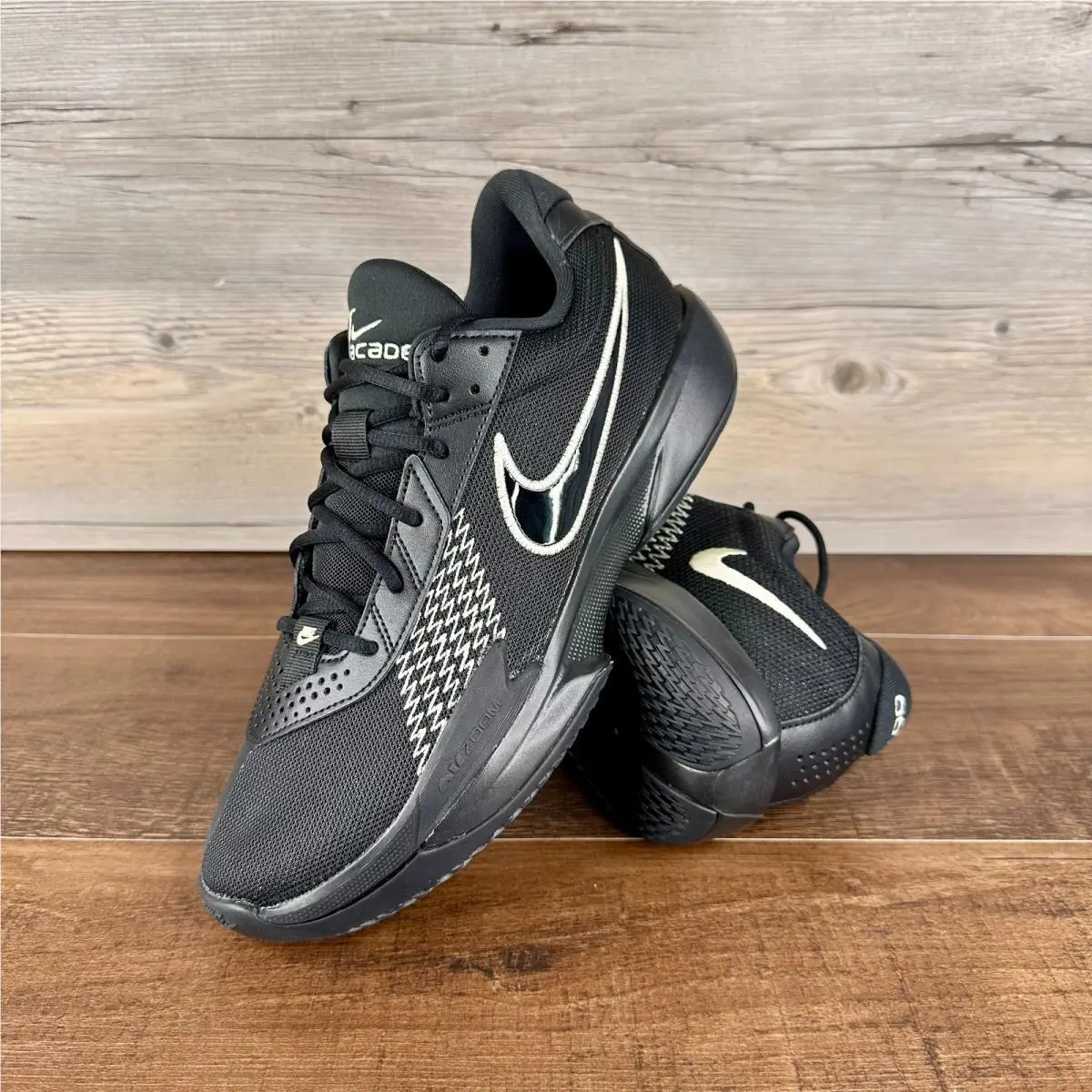 Nike Air Zoom G.t. Cut Academy Basketball Mens Sz 11 Black Alabaster FB2599 011