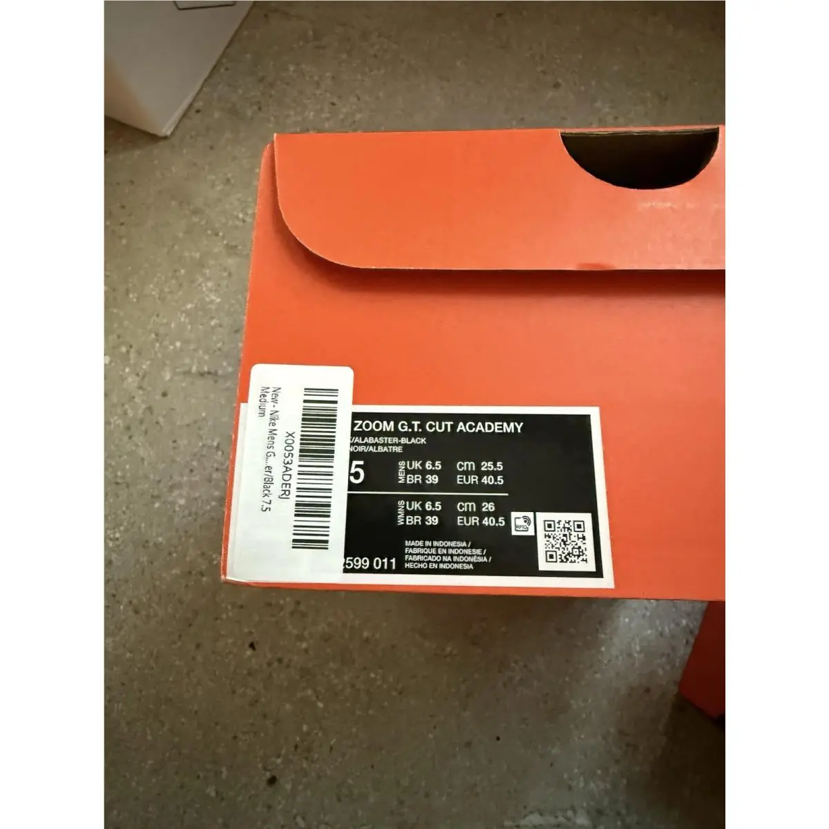 Nike shoes - Nike Air Zoom GT Cut Academy - FB2599-011 - Black 5