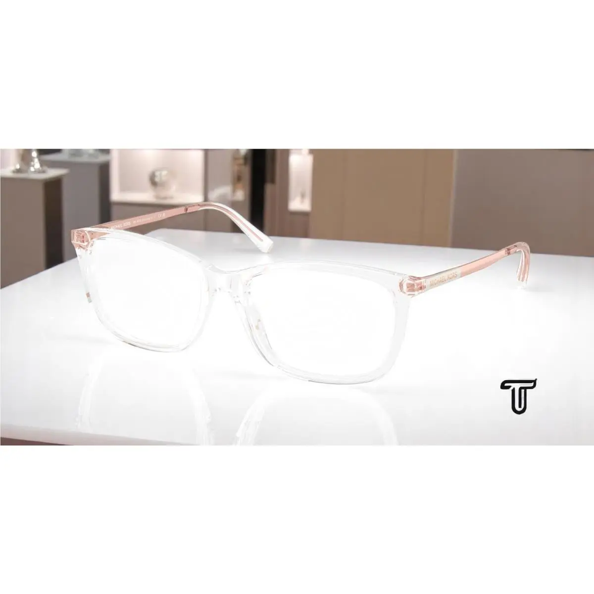 Michael Kors Vivianna Ii MK4030 3998 Clear Demo Lens 52 mm Women`s Eyeglasses