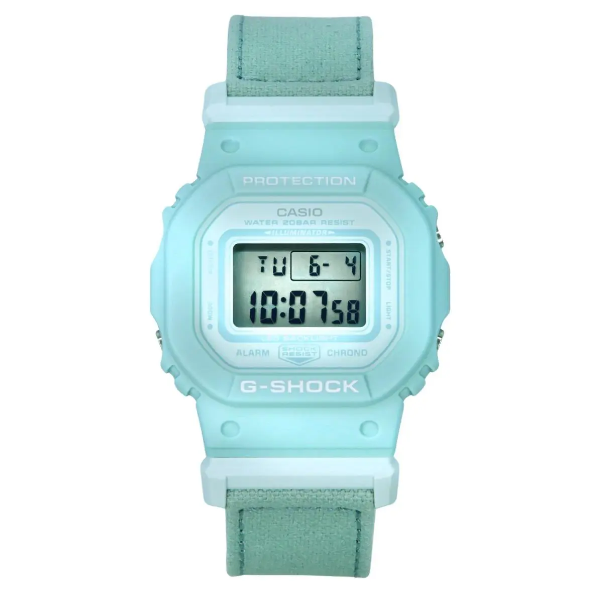 G-shock Blue Dial Quartz Sports 200M GMD-S5600CT-3 Women`s Ladies Watch by Casio