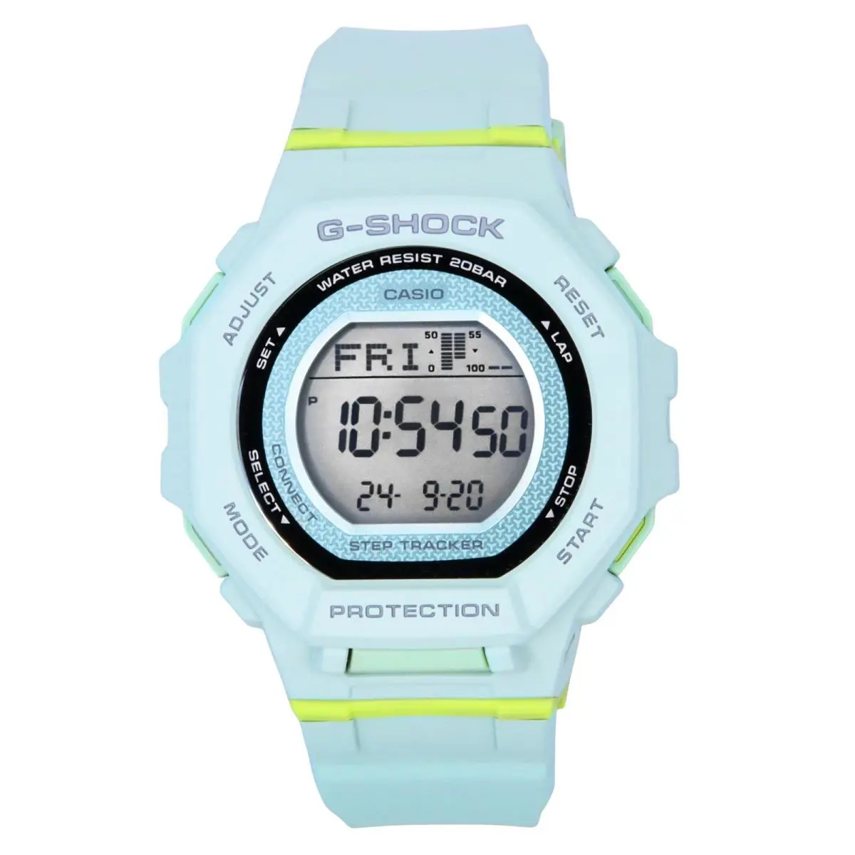G-shock Pale Green Dial Quartz Sports GMD-B300-3 Women`s Ladies Watch by Casio