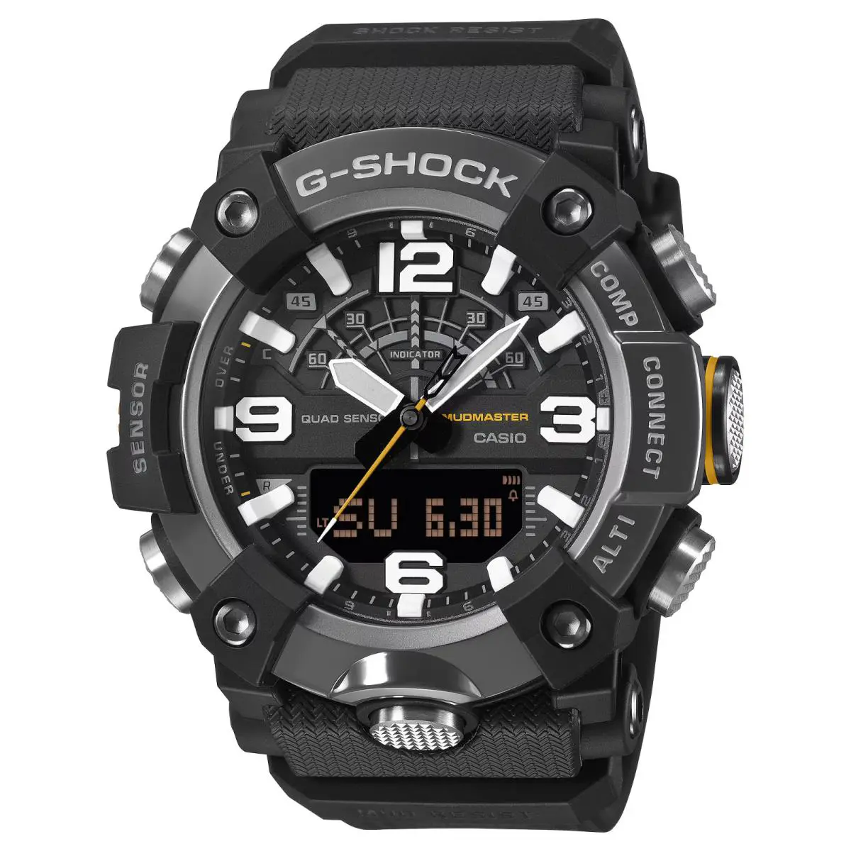 G-shock Mudmaster Black Dial Resin Band Watch GGB100XMB-1A by Casio