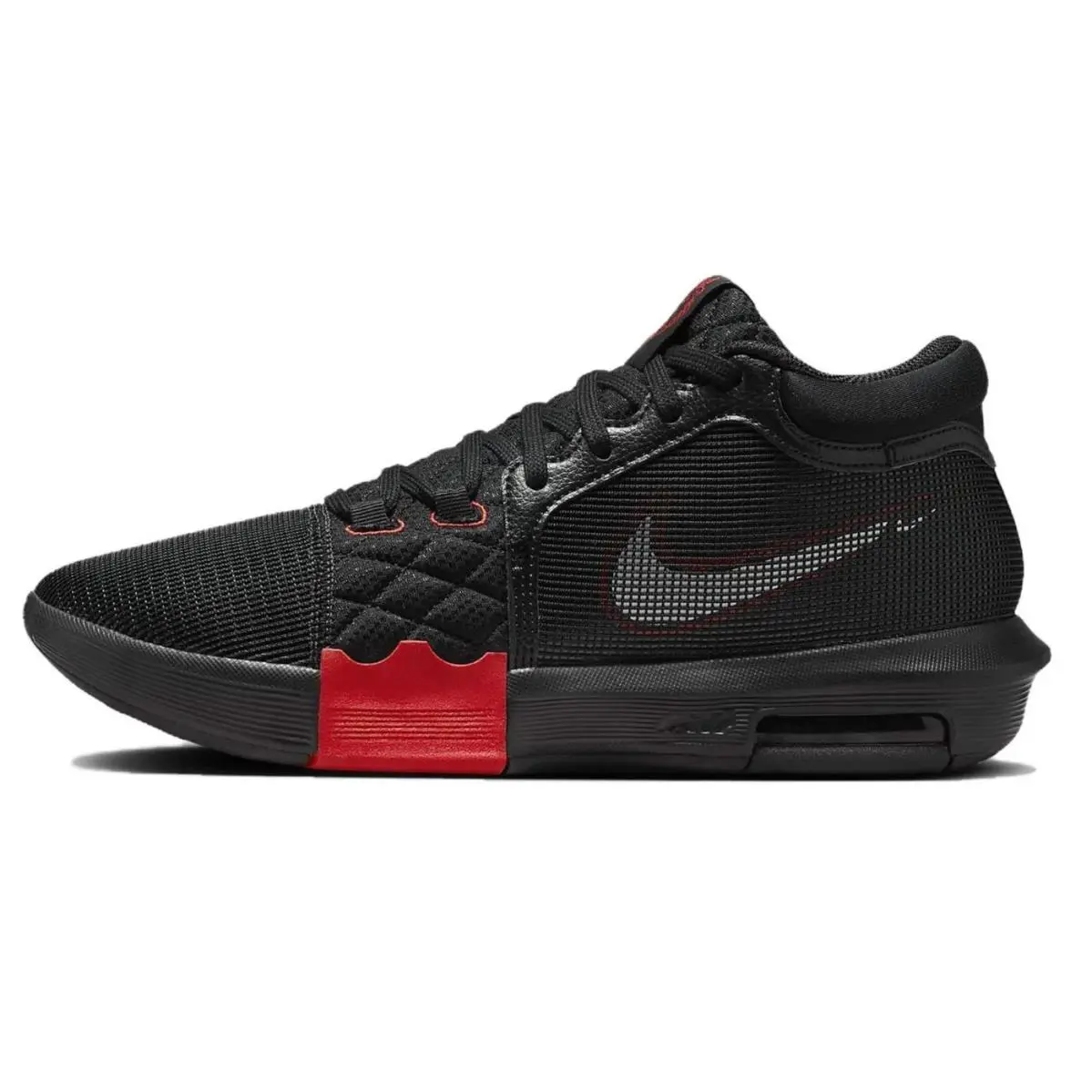 Mens Nike Lebron Witness Viii 8 Black University Red Size 11.5 FB2239 005 - Black