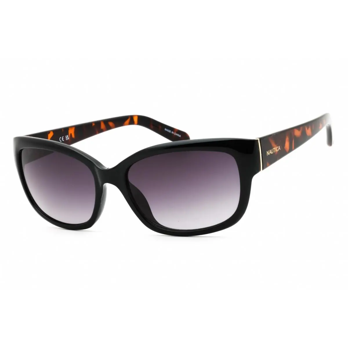 Nautica N2223S 001 Black/grey Gradient 55-16-140 Sunglasses
