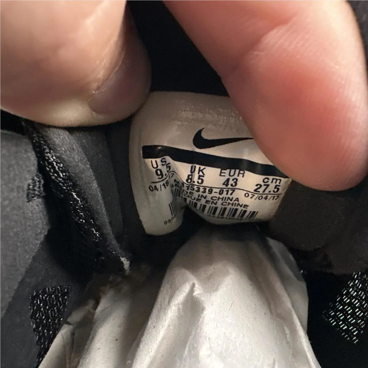 Nike shoes - Nike Zoom LJ - Zoom - 415339-017 - Black 16