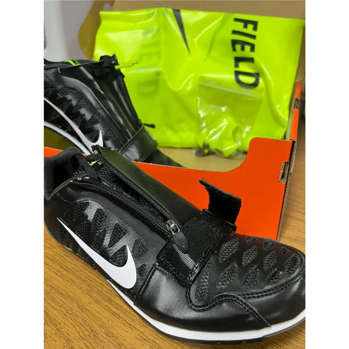 Nike shoes - Nike Zoom LJ - Zoom - 415339-017 - Black/White-Volt 3