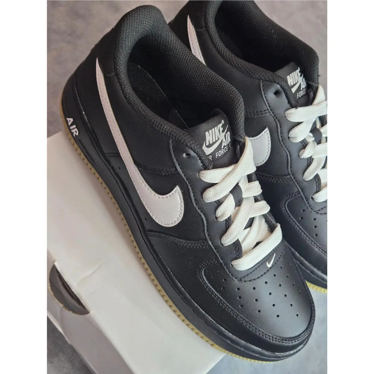 Nike shoes - Nike Air Force 1 LV8 3 (GS) - IB8845-001 - Black 4