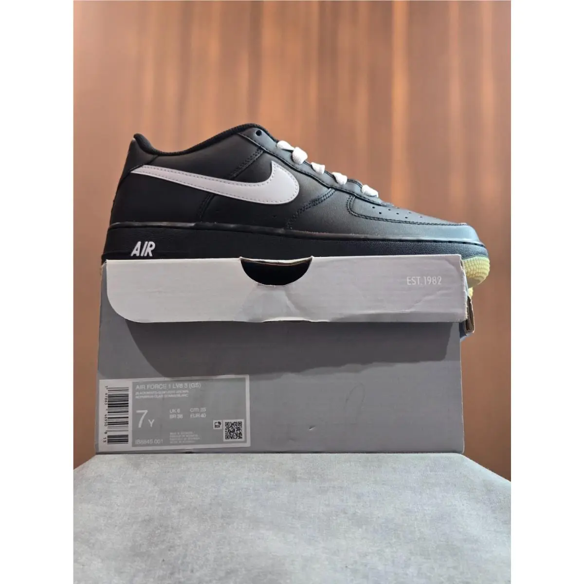 Nike shoes - Nike Air Force 1 LV8 3 (GS) - IB8845-001 - Black 6