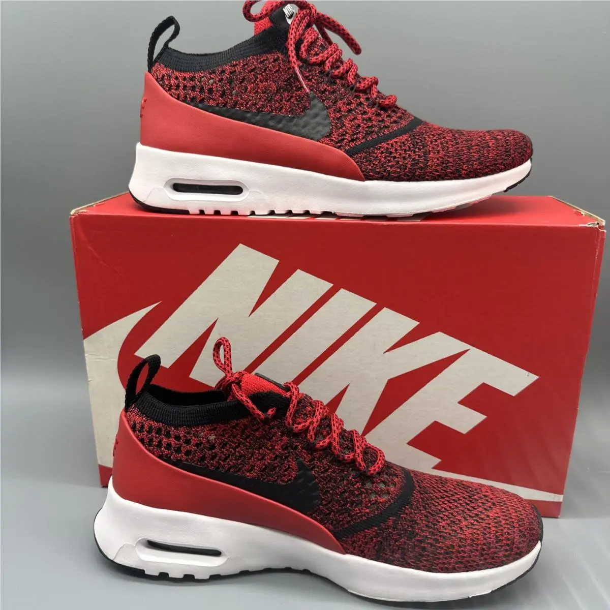 Nike shoes - Nike Air Max Thea Ultra Flyknit - 881175 - RED 1