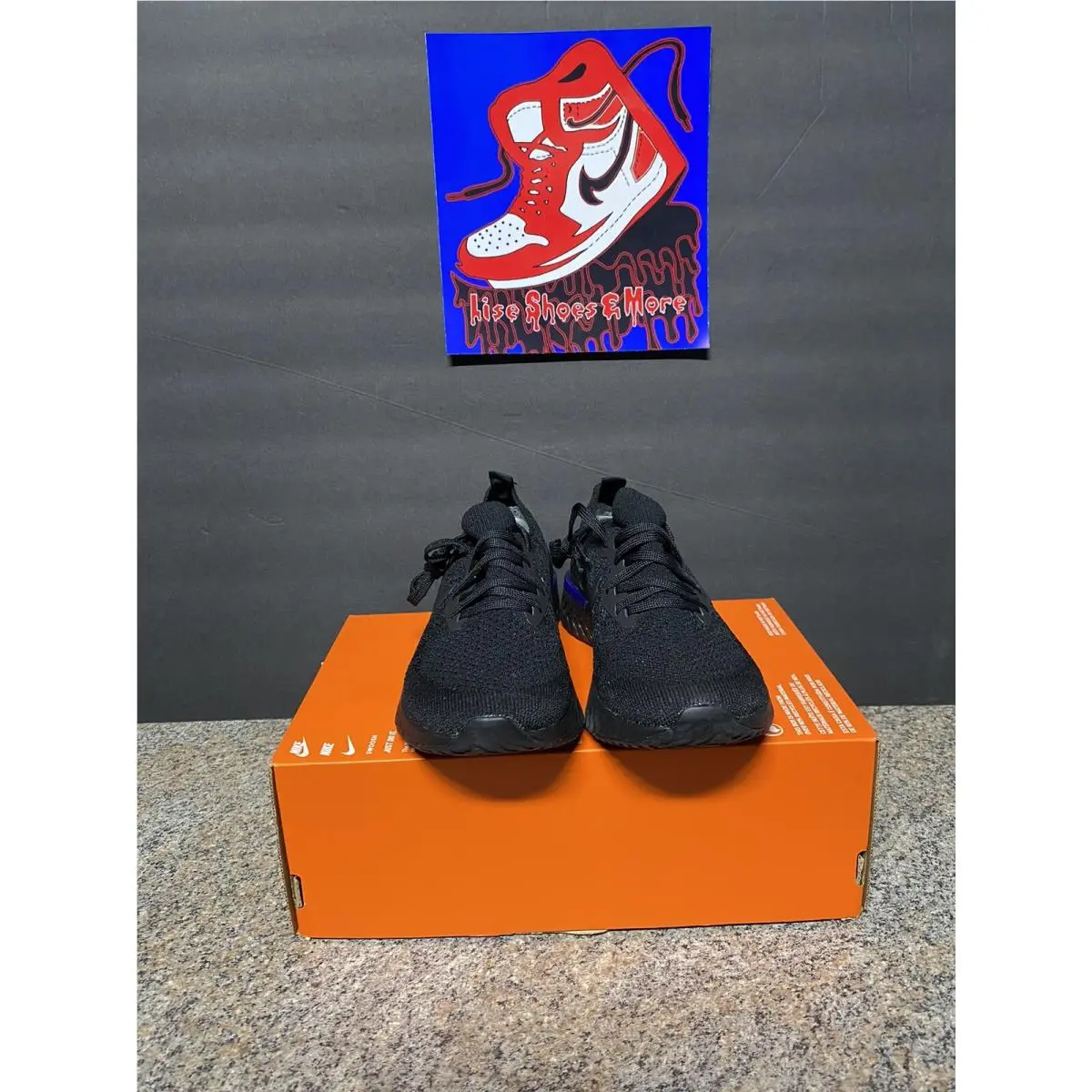 Nike shoes - Nike Epic React Flyknit - Epic React Flyknit - AQ0070-004 - Black (UPC: 887231060658) 2