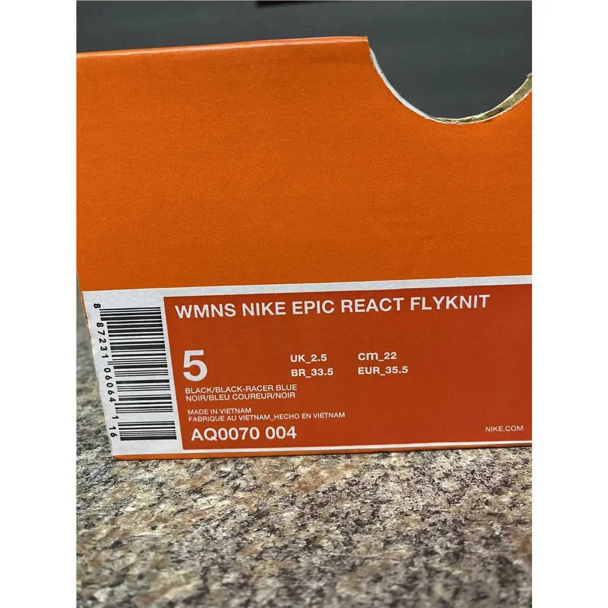 Nike shoes - Nike Epic React Flyknit - Epic React Flyknit - AQ0070-004 - Black (UPC: 887231060658) 4