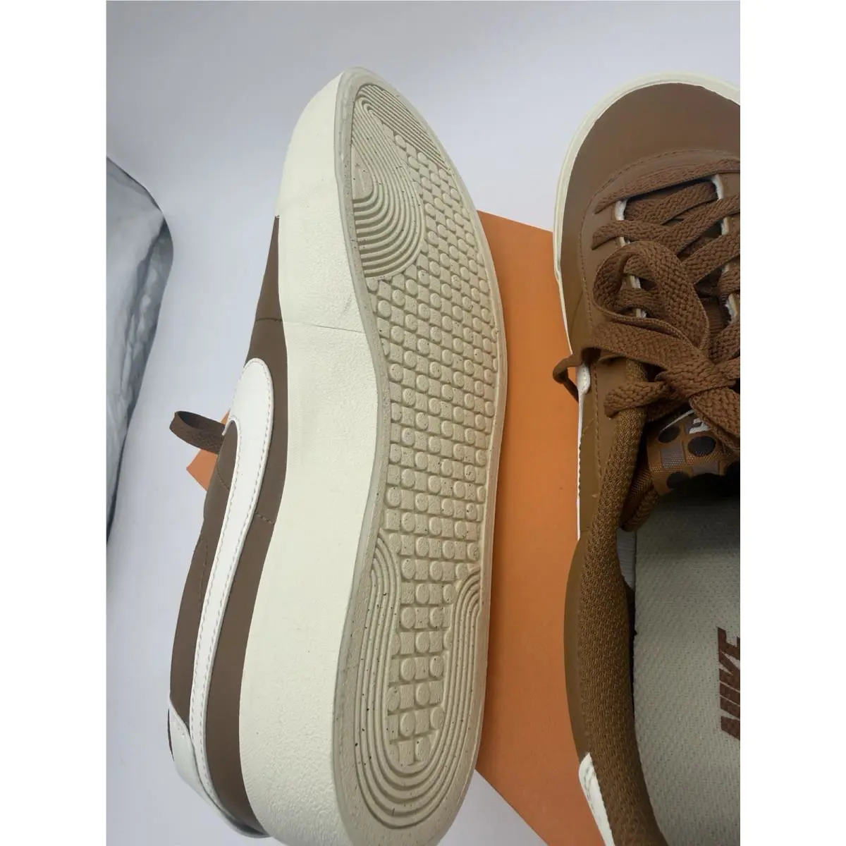 Nike shoes - Nike Court Vision - Court Vision - Brown 1