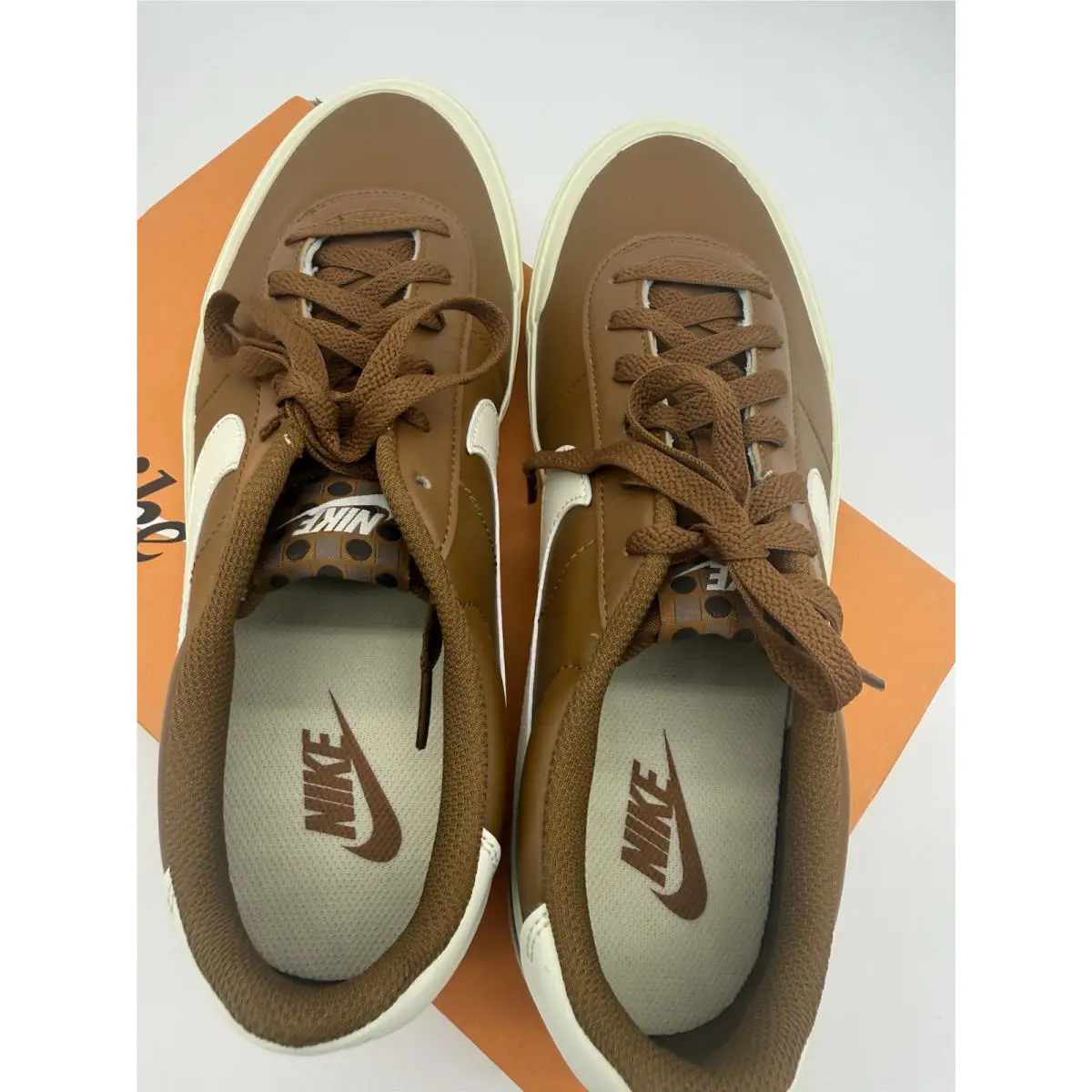 Nike shoes - Nike Court Vision - Court Vision - Brown 5