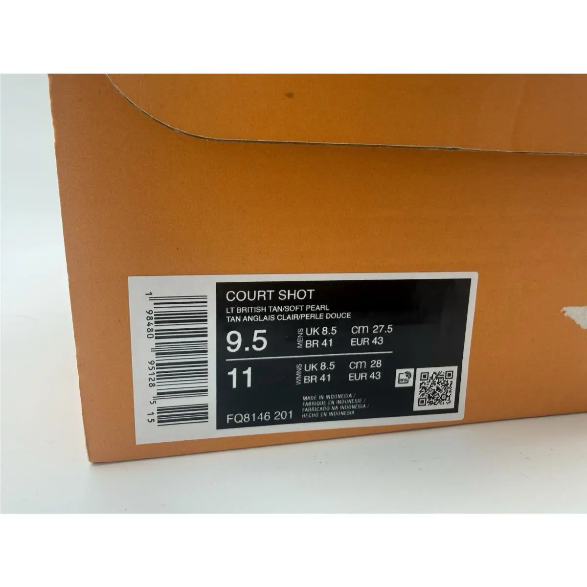 Nike shoes - Nike Court Vision - Court Vision - Brown 3