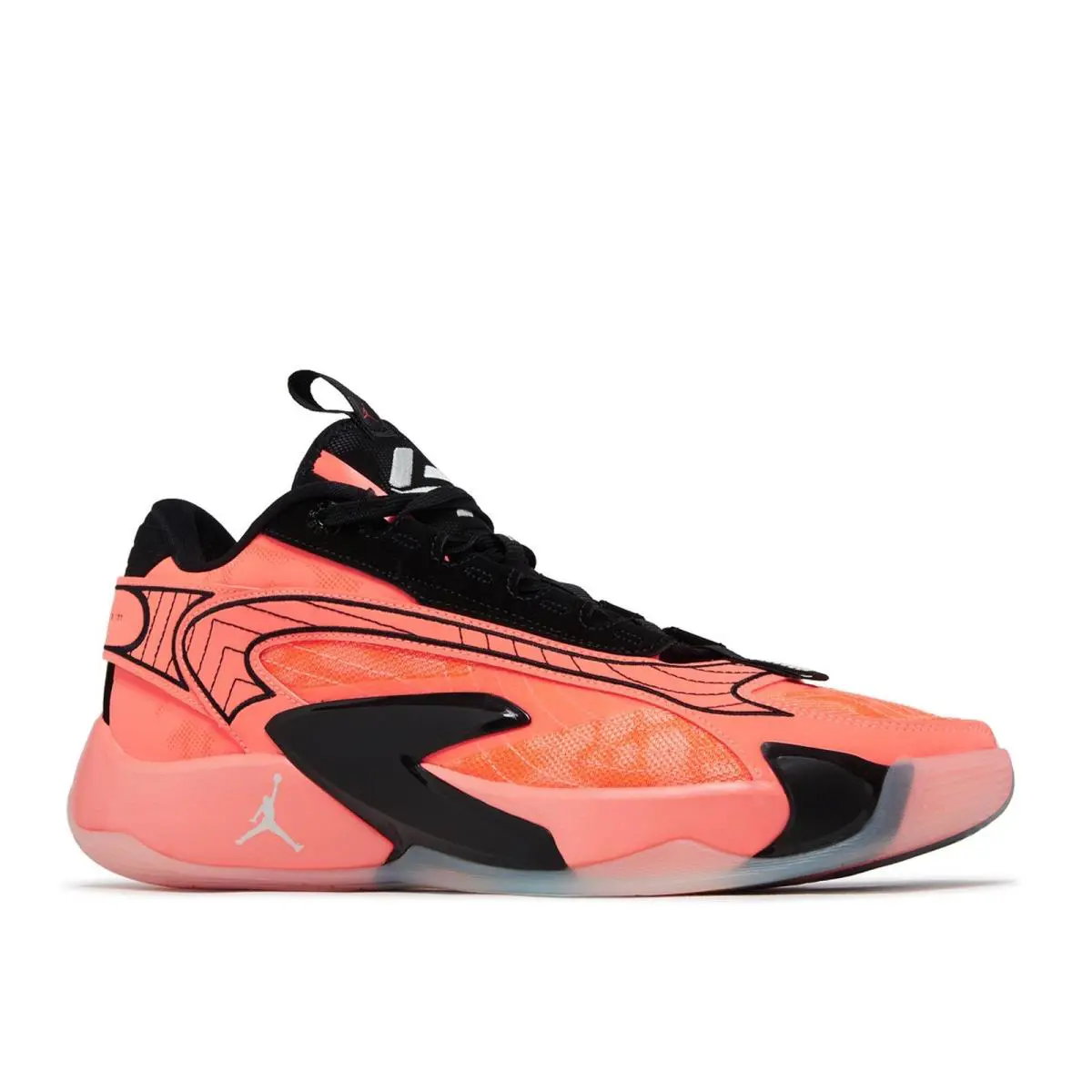 Nike Jordan Luka 2 Shoes Bright Mango/barely Green Men`s Size 13 DX8733 800 - Orange