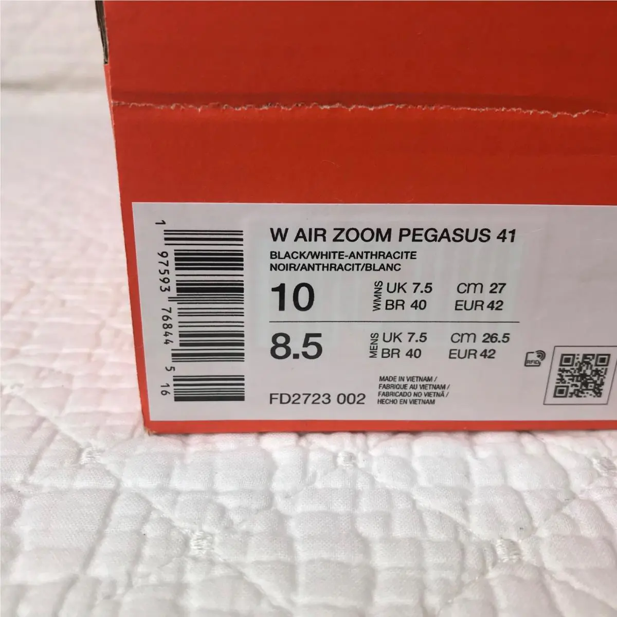 Nike shoes - Nike Air Zoom Pegasus 41 - FD2723-002 - Black white 11