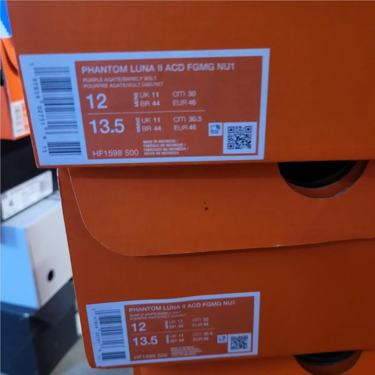Nike shoes - Nike Phantom Luna - Phantom Luna - Hf1598-500 - Purple, Manufacturer: Purple Agate/Barely Volt 5
