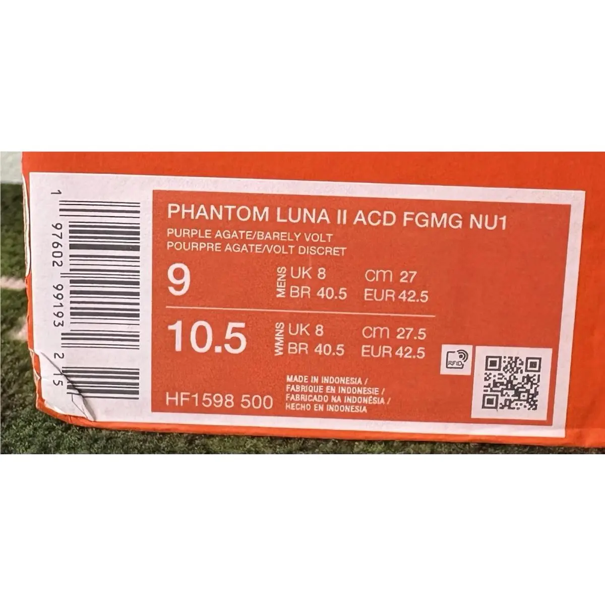 Nike shoes - Nike Phantom Luna 2 Acadamy FG/MG - HF1598-500 - Purple 14