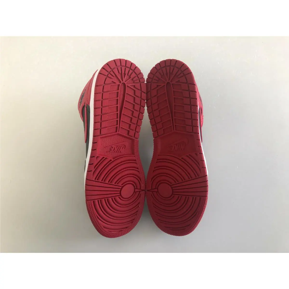 Nike shoes - Nike Air Jordan 1 Mid - Black/Gym Red-White (UPC: 194498268391) 4