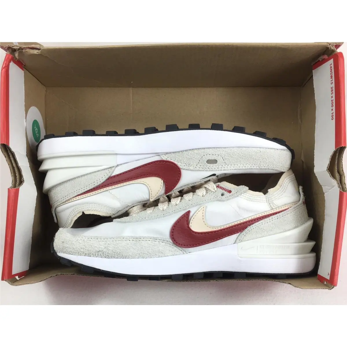 Nike shoes - Nike Waffle One - Waffle One - DX4309-100 - Sail / Gym Red 9