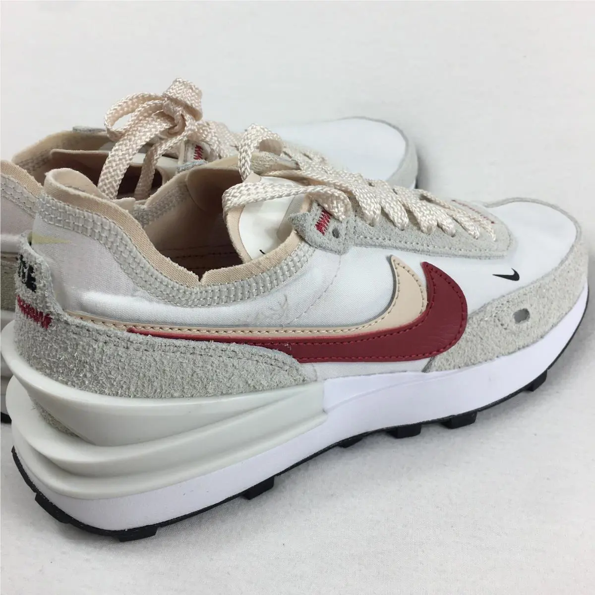 Nike shoes - Nike Waffle One - Waffle One - DX4309-100 - Sail / Gym Red 3