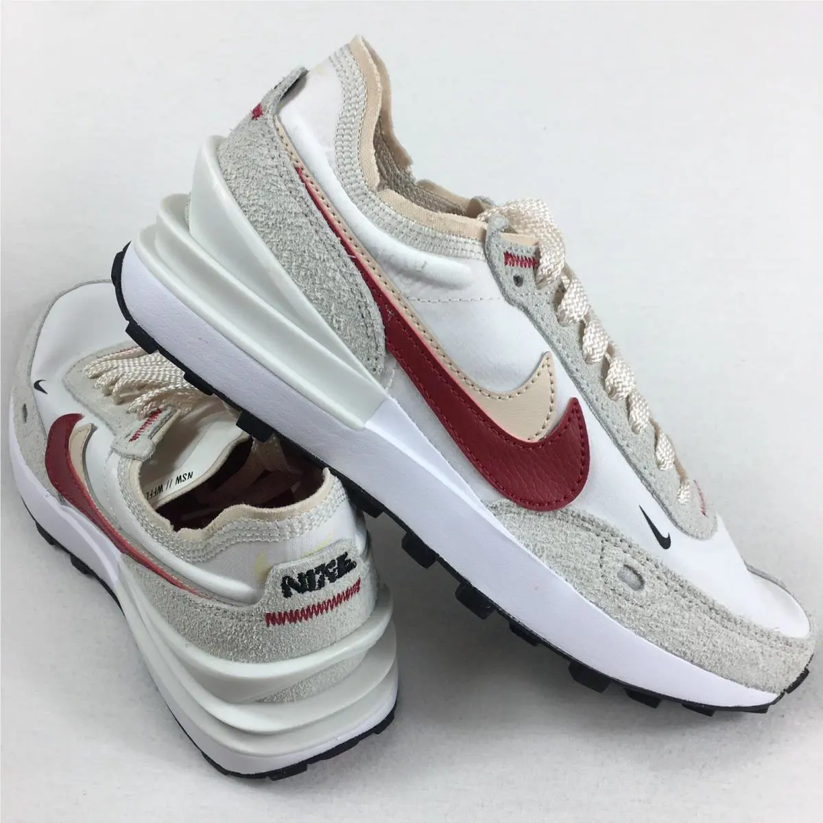Nike shoes - Nike Waffle One - Waffle One - DX4309-100 - Sail / Gym Red 5