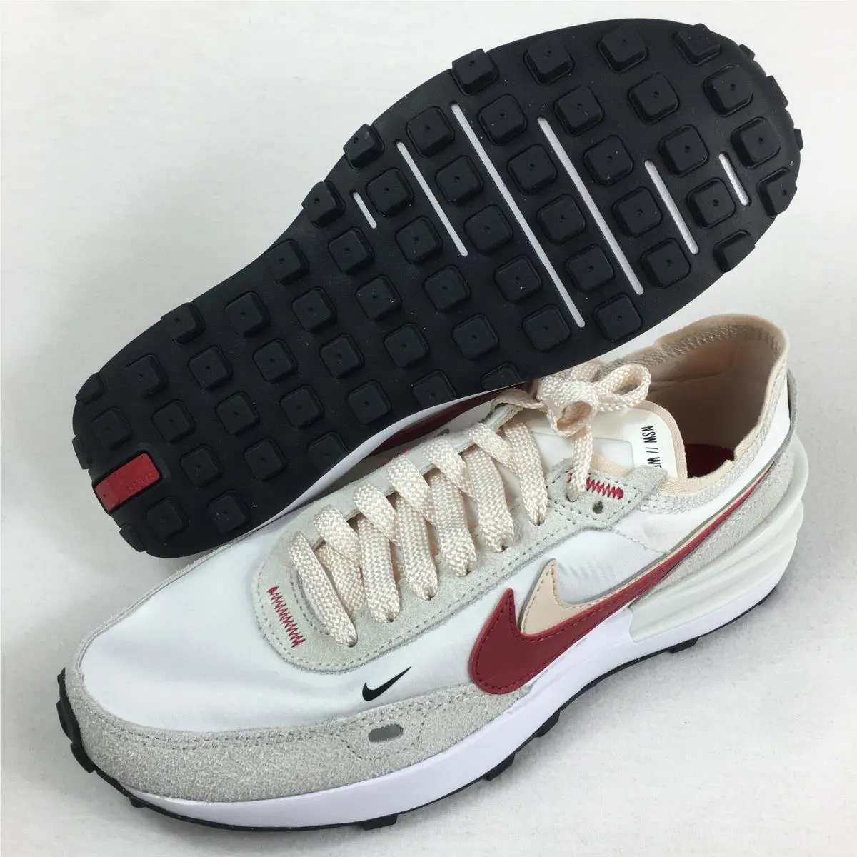 Nike shoes - Nike Waffle One - Waffle One - DX4309-100 - Sail / Gym Red 7