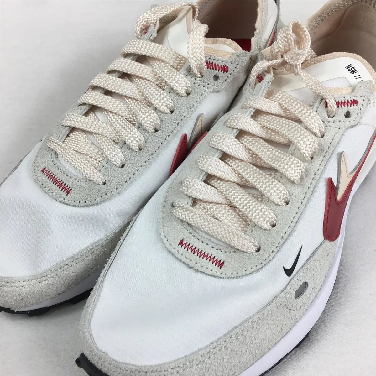 Nike shoes - Nike Waffle One - Waffle One - DX4309-100 - Sail / Gym Red 1