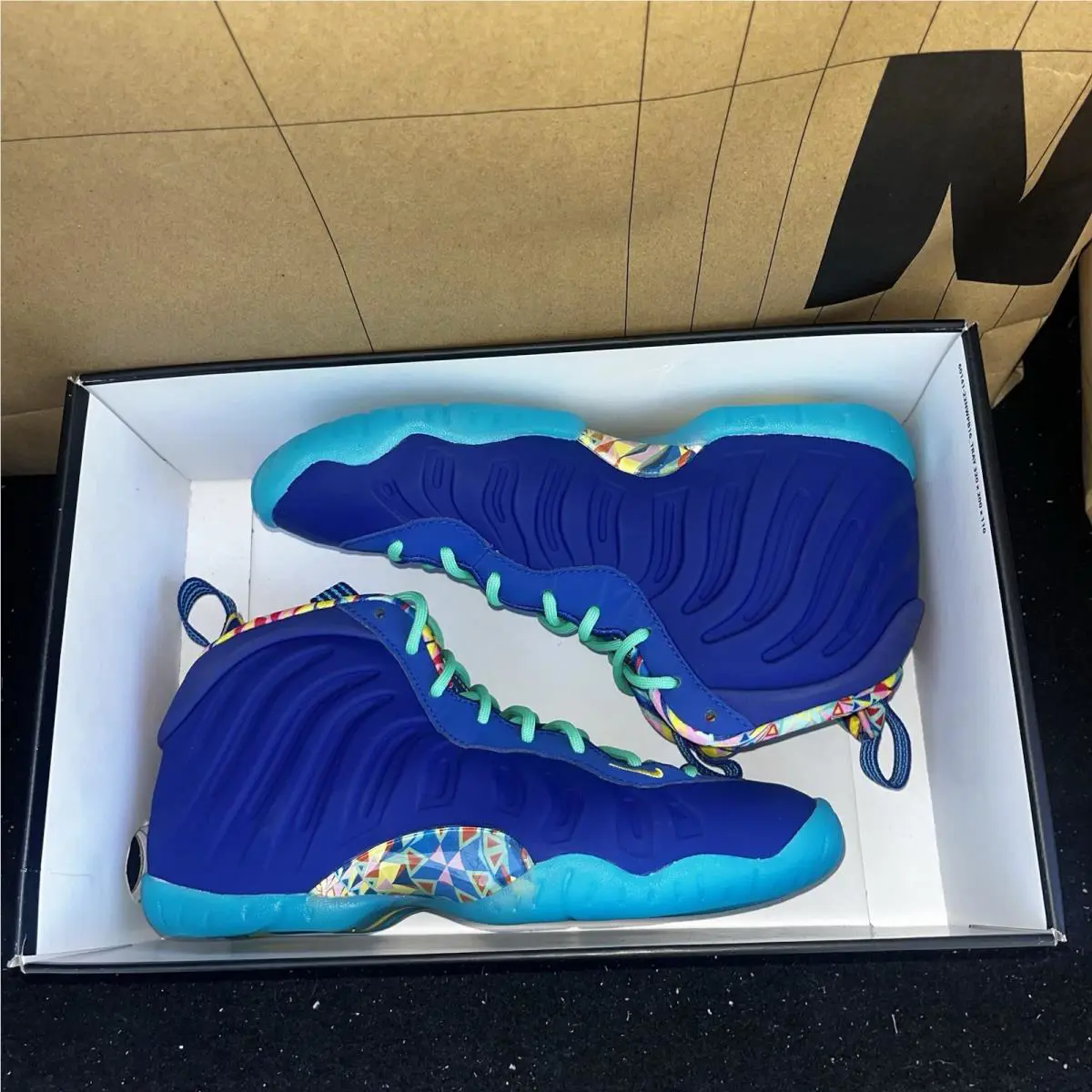 Nike shoes - Nike Little Posite - Little Posite - Multicolor 5