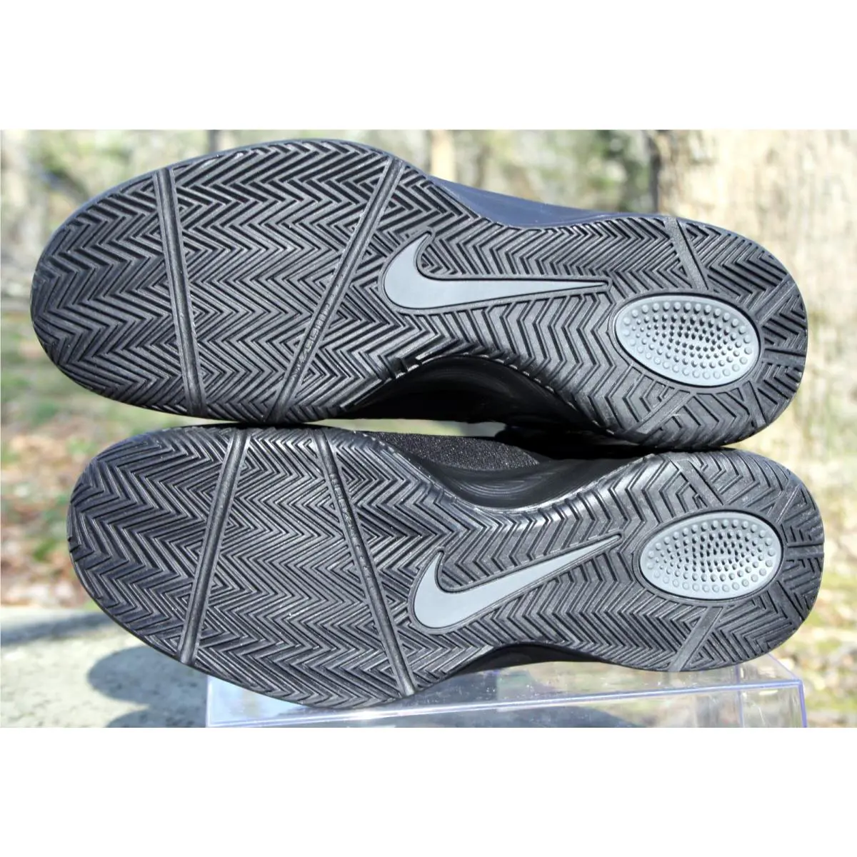 Nike shoes - Nike Zoom Hyperenforcer - Zoom Hyperenforcer - 487786-002 - Triple black (UPC: 883419006128) 3