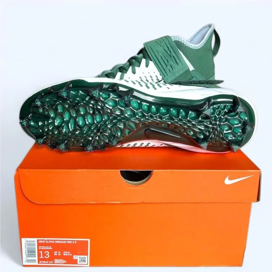 Nike shoes - Nike Alpha Menace Pro 2 P - BV3945-107 - White Green 3