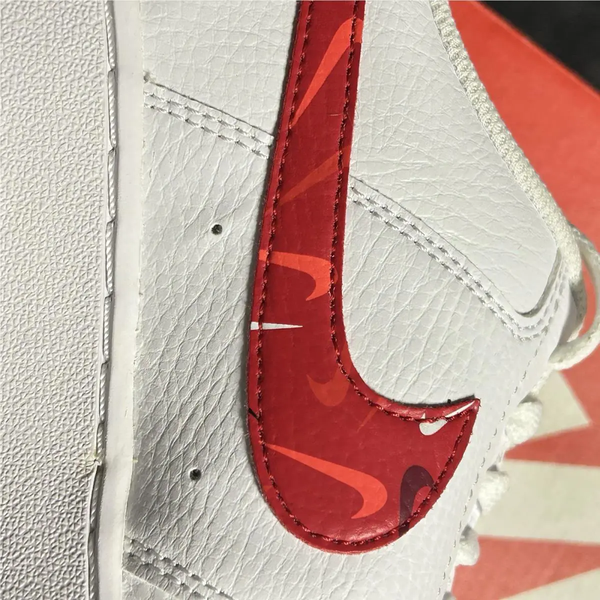 Nike shoes - Nike Court Vision - Court Vision - Red 4