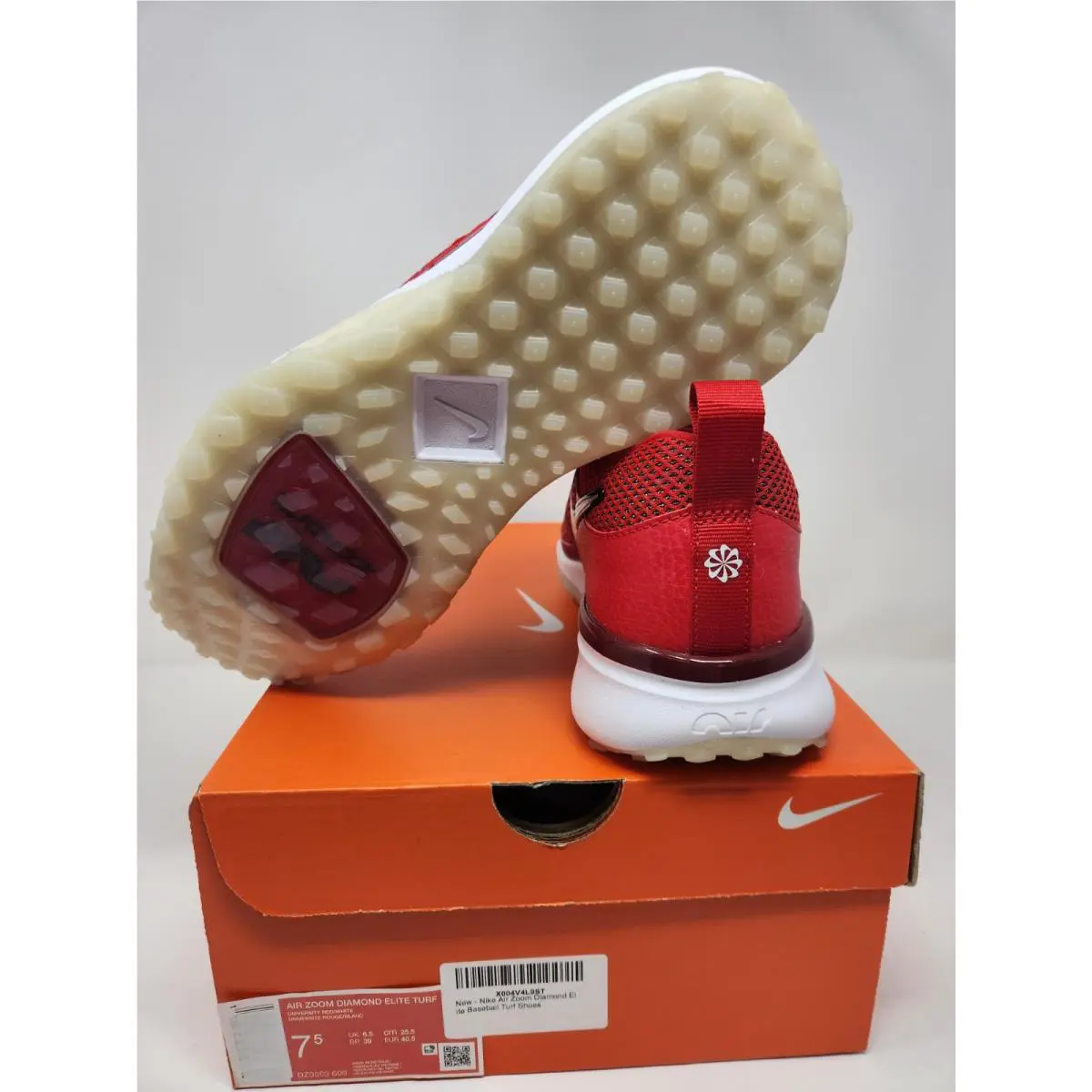 Nike shoes - Nike Air Diamond - Air Diamond - DZ0503-600 - Red 3