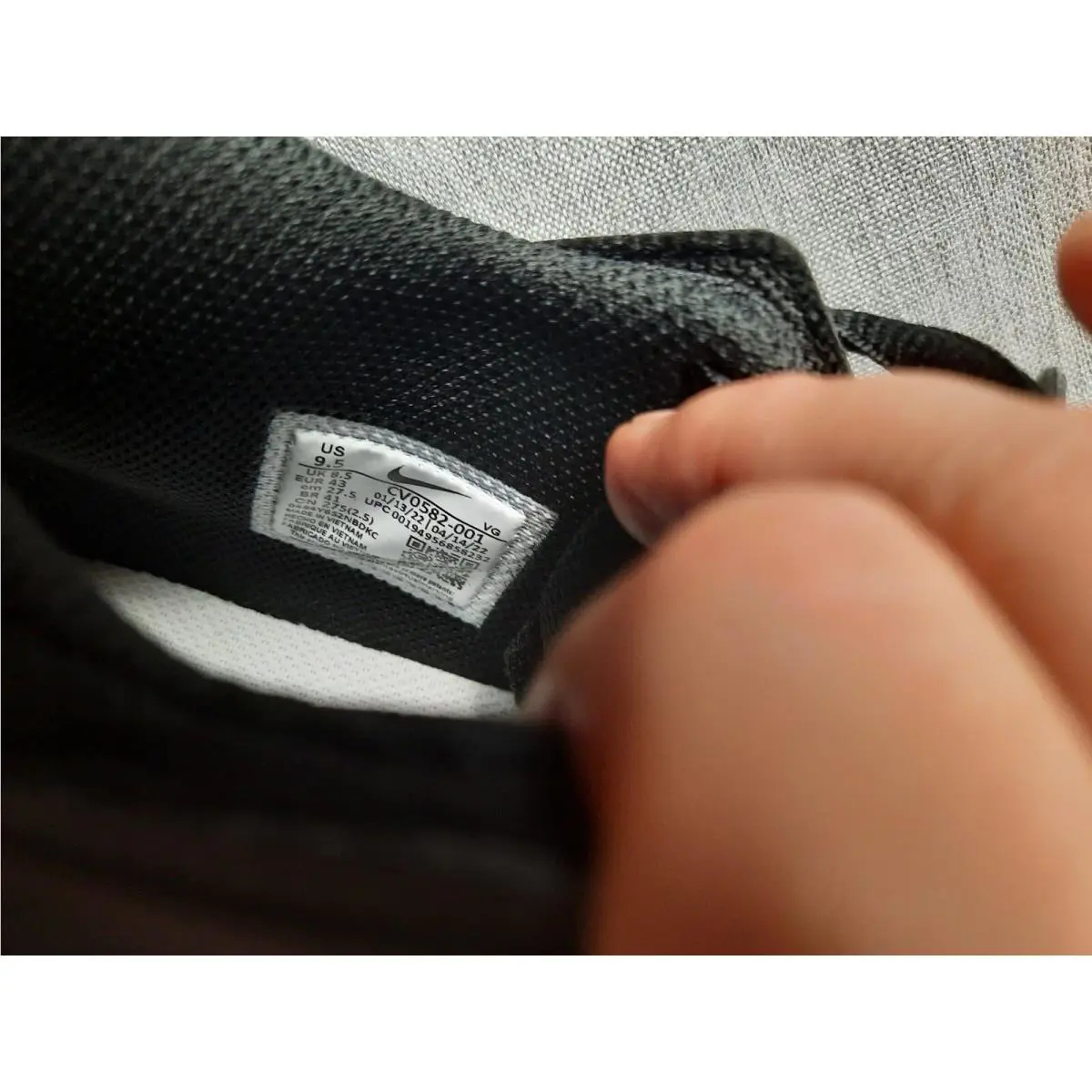 Nike shoes - Nike Alpha Menace - Alpha Menace - CV0682-001 - Black 3