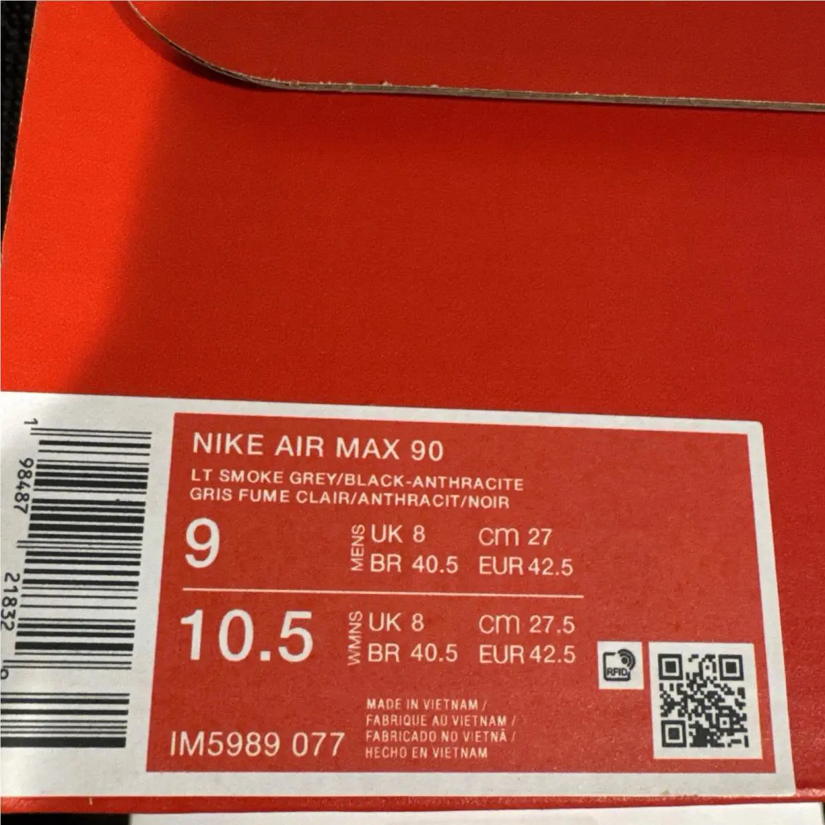 Nike shoes - Nike Air Max 90 - Air Max - IM5989 077 - Gray 4