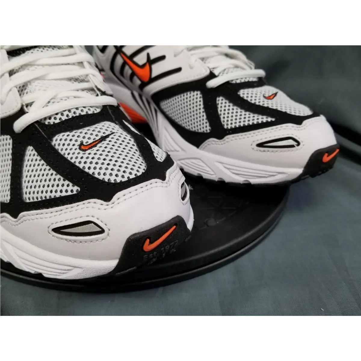 Nike shoes - Nike Air 2 - Air - White/Safety Orange/Black (UPC: 197859043620) 10