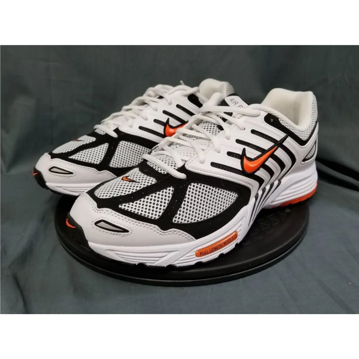 Nike shoes - Nike Air 2 - Air - White/Safety Orange/Black (UPC: 197859043620) 2