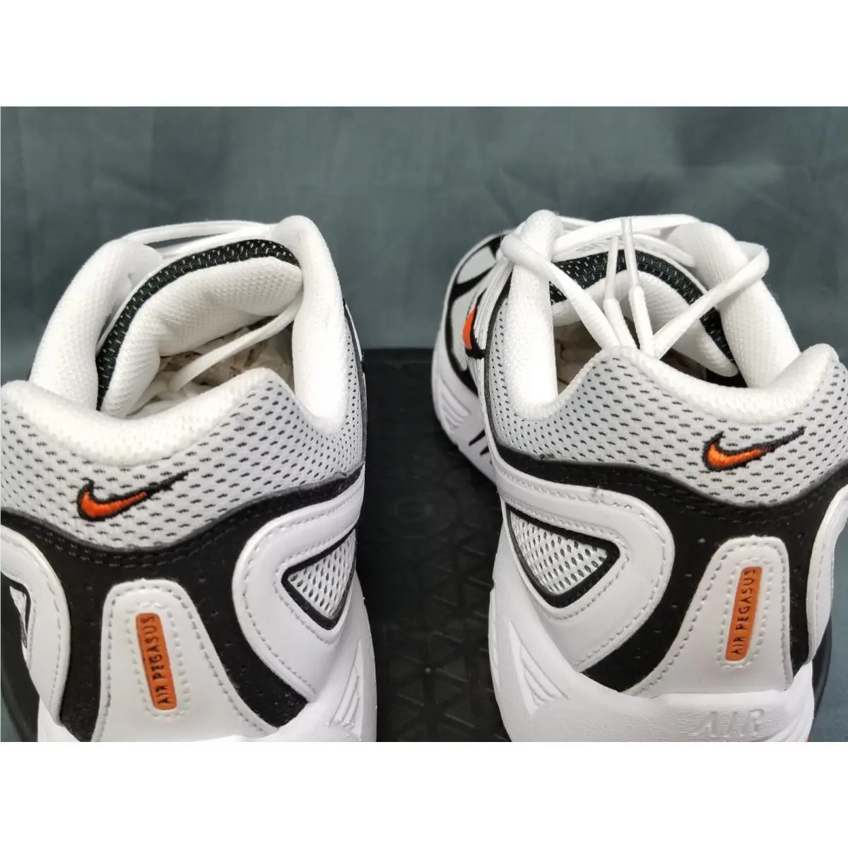 Nike shoes - Nike Air 2 - Air - White/Safety Orange/Black (UPC: 197859043620) 6