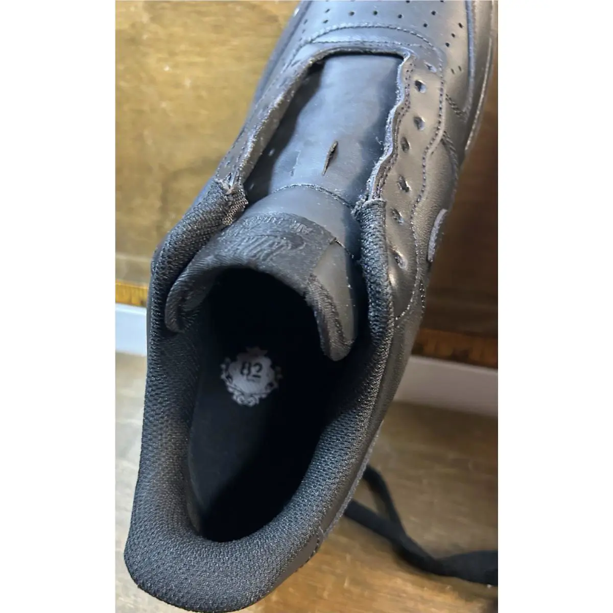Nike shoes - Nike Air Force 1 - Air Force - Black 3