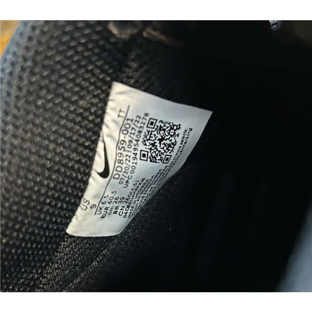Nike shoes - Nike Air Force 1 - Air Force - Black 8