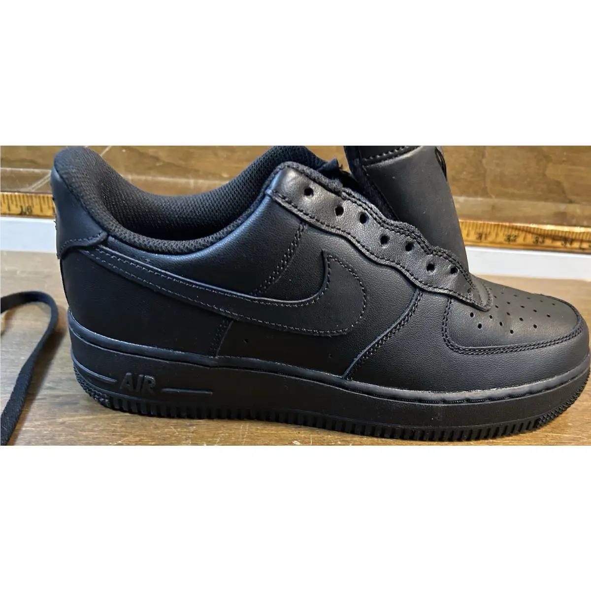 Nike shoes - Nike Air Force 1 - Air Force - Black 4