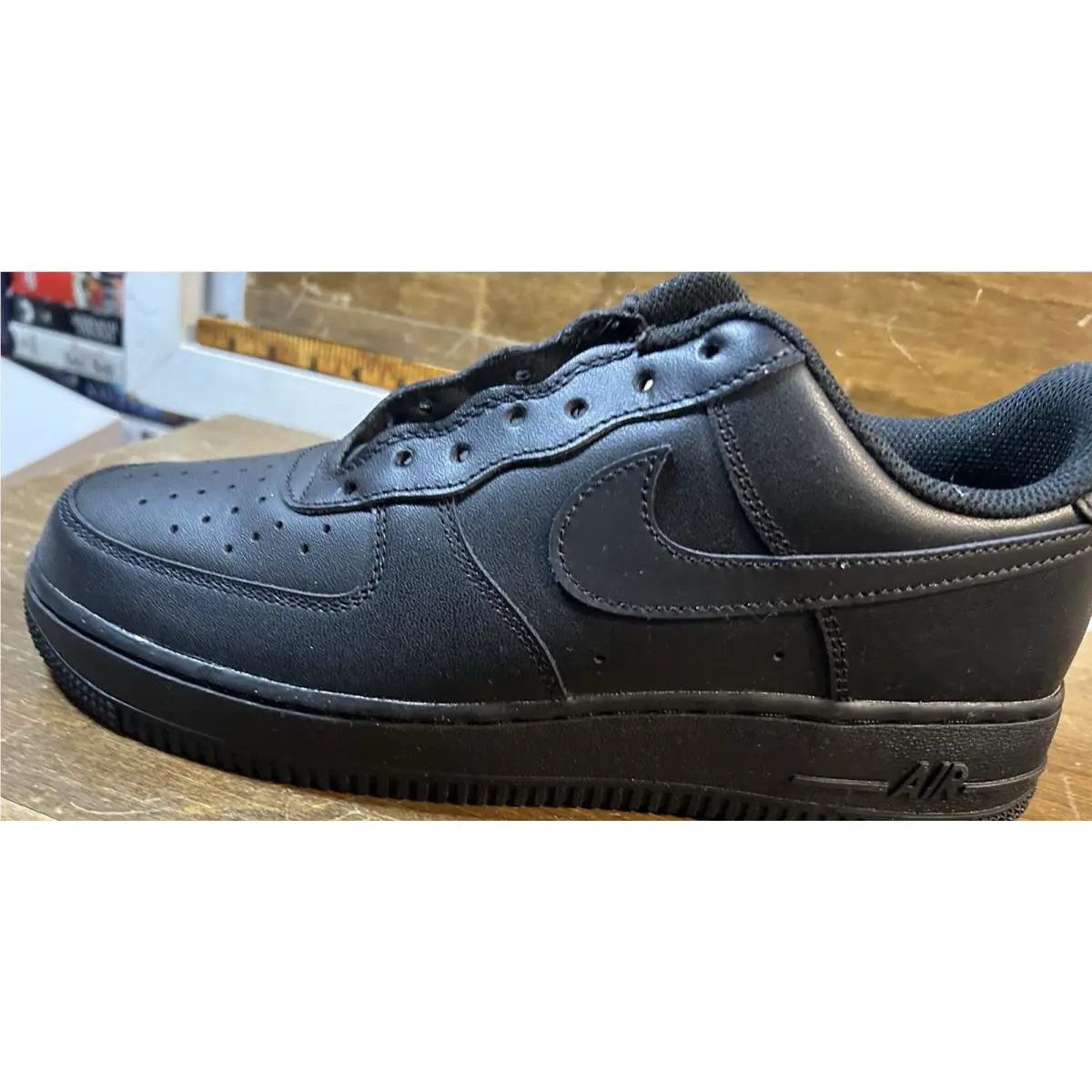 Nike shoes - Nike Air Force 1 - Air Force - Black 6