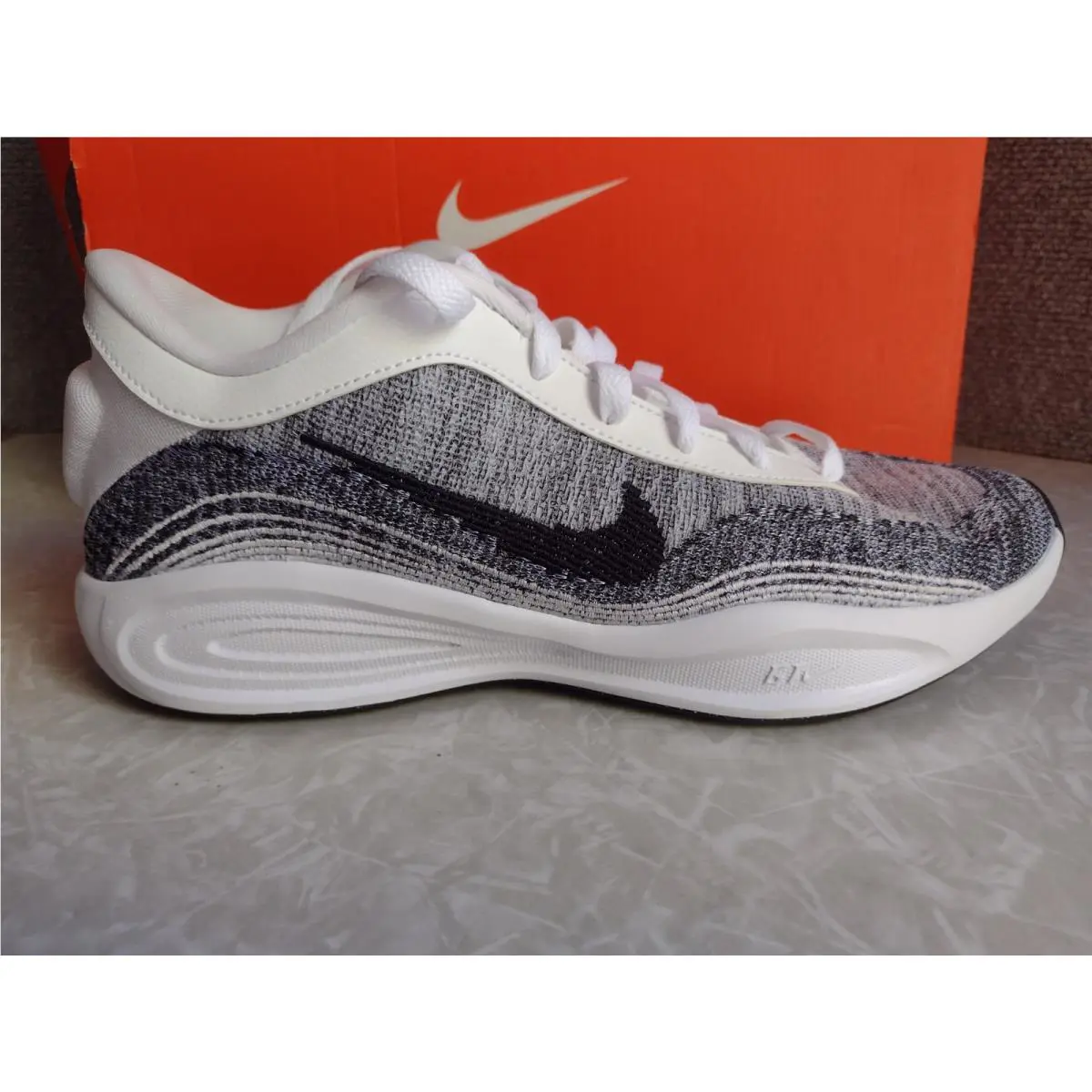 Nike shoes - Nike G.T. Hustle - Hustle - FJ7791-102 - Black / White (UPC: 0197859169559) 1
