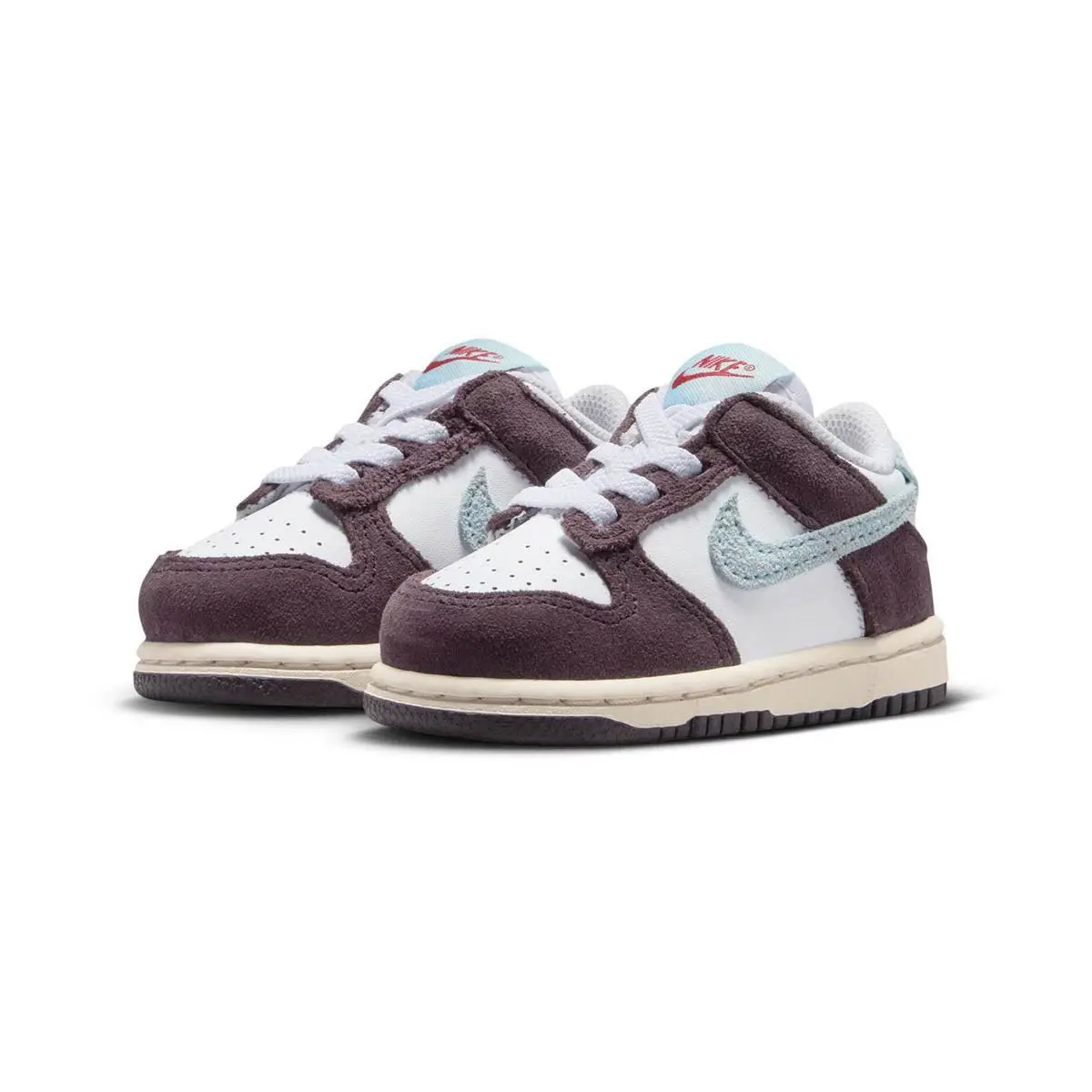 Toddler Nike Dunk Low Se_white/glacier Blue-burgundy Ash IB5723-100-SIZE 10 - WHITE/GLACIER BLUE-BURGUNDY ASH